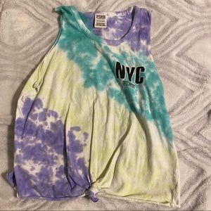 VS Pink Crop Tank